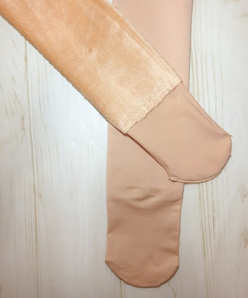 DiamondHearts（ダイヤモンドハーツ）の「【厚手type】極暖 裏起毛タイツ（タイツ/ストッキング・レディース・ブラック/ベージュ・FREE/SMALL/MEDIUM/LARGE）」の7枚目の写真