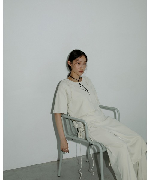 anuke（アンヌーク）の「Silkcord x Parl Necklace（ネックレス・レディース・ブラック・FREE）」の7枚目の写真