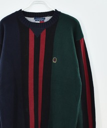 TOMMY HILFIGER | 【ヴィンテージ古着】80-90'S TOMMY HILFIGER コットンニット(ニット/セーター)