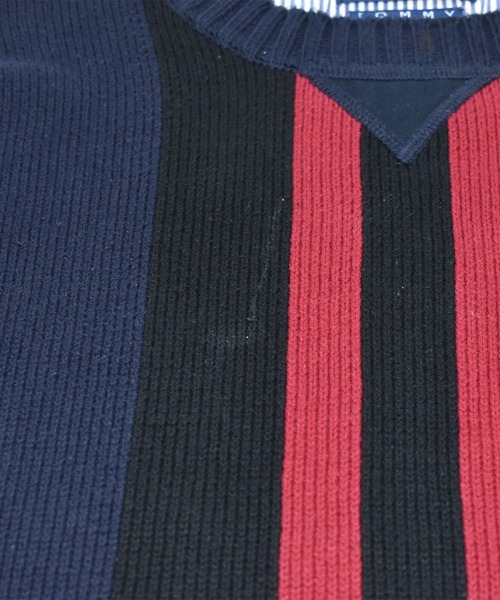 TOMMY HILFIGER（トミーヒルフィガー）の「【ヴィンテージ古着】80-90'S TOMMY HILFIGER コットンニット（ニット/セーター・メンズ・マルチ・LARGE）」の4枚目の写真