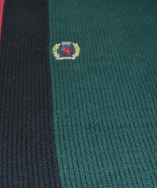 TOMMY HILFIGER（トミーヒルフィガー）の「【ヴィンテージ古着】80-90'S TOMMY HILFIGER コットンニット（ニット/セーター・メンズ・マルチ・LARGE）」の6枚目の写真