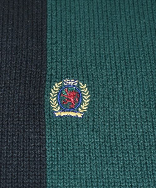 TOMMY HILFIGER（トミーヒルフィガー）の「【ヴィンテージ古着】80-90'S TOMMY HILFIGER コットンニット（ニット/セーター・メンズ・マルチ・LARGE）」の7枚目の写真