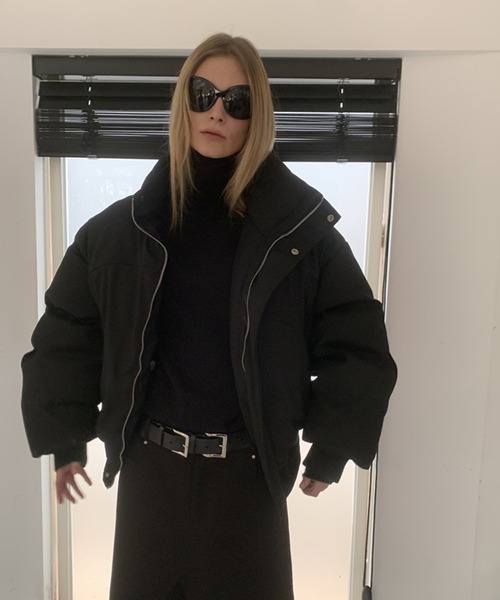 【LONSLAN】ハイネック ボリューム パフダウン CHLONW24a038（ダウンジャケット/コート）｜chuclla（チュクラ）