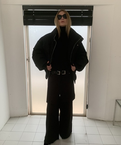 【LONSLAN】ハイネック ボリューム パフダウン CHLONW24a038（ダウンジャケット/コート）｜chuclla（チュクラ）