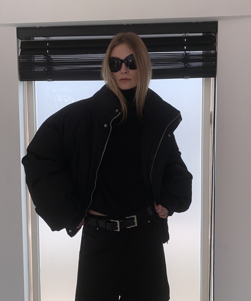 【LONSLAN】ハイネック ボリューム パフダウン CHLONW24a038（ダウンジャケット/コート）｜chuclla（チュクラ）