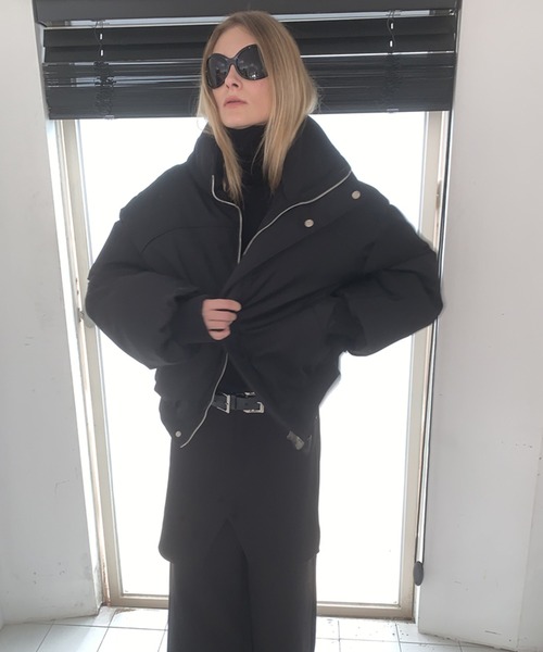 【LONSLAN】ハイネック ボリューム パフダウン CHLONW24a038（ダウンジャケット/コート）｜chuclla（チュクラ）