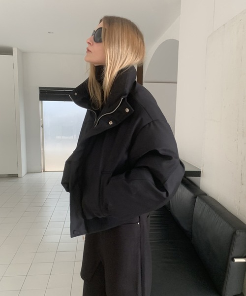 【LONSLAN】ハイネック ボリューム パフダウン CHLONW24a038（ダウンジャケット/コート）｜chuclla（チュクラ）