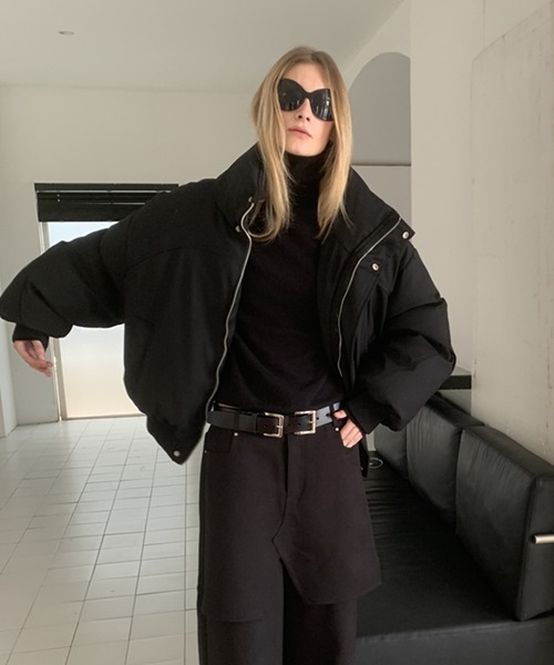 【LONSLAN】ハイネック ボリューム パフダウン CHLONW24a038（ダウンジャケット/コート）｜chuclla（チュクラ）