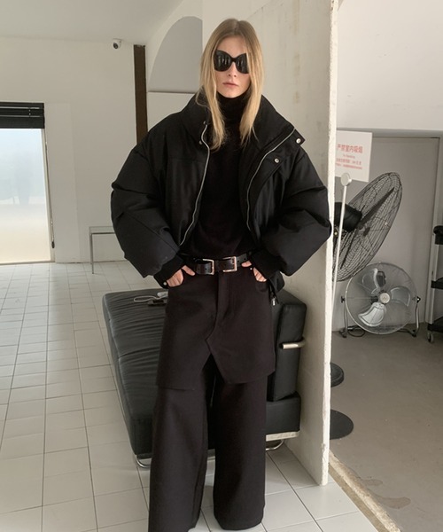 【LONSLAN】ハイネック ボリューム パフダウン CHLONW24a038（ダウンジャケット/コート）｜chuclla（チュクラ）