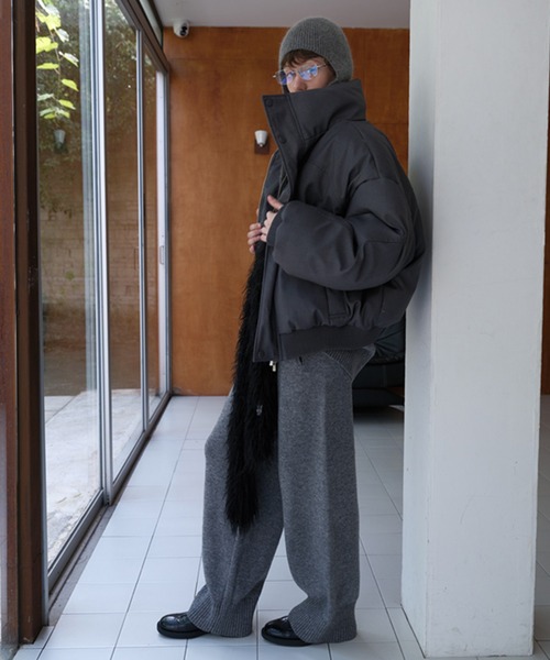 【LONSLAN】ハイネック ボリューム パフダウン CHLONW24a038（ダウンジャケット/コート）｜chuclla（チュクラ）