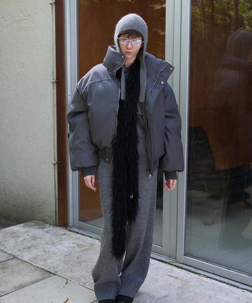 【LONSLAN】ハイネック ボリューム パフダウン CHLONW24a038（ダウンジャケット/コート）｜chuclla（チュクラ）