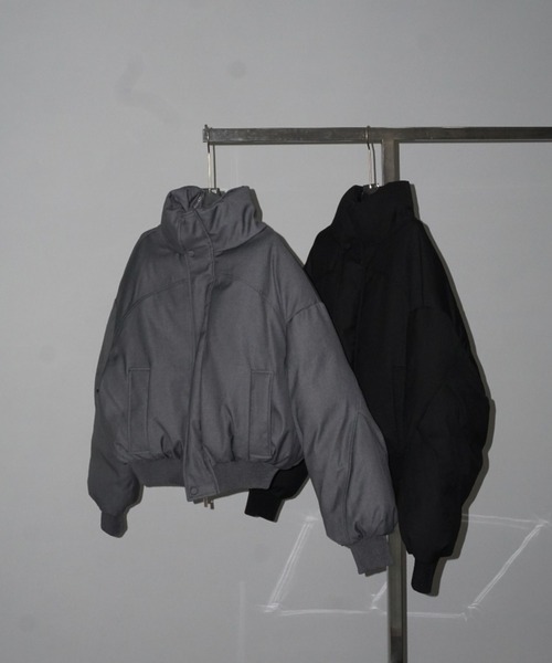 【LONSLAN】ハイネック ボリューム パフダウン CHLONW24a038（ダウンジャケット/コート）｜chuclla（チュクラ）