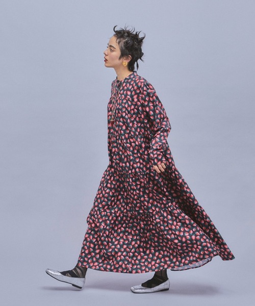 manana suerte（マニャーナスエルテ）の「オリジナルプリントストロベリーワンピース（ワンピース・レディース・イエロー/レッド・FREE）」の9枚目の写真