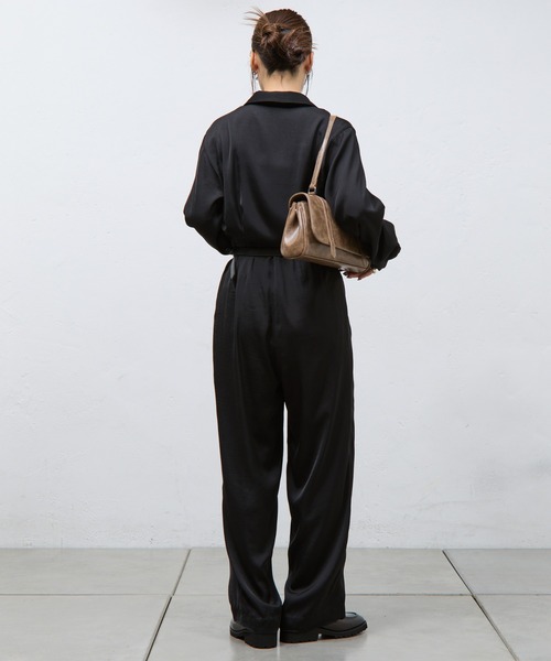 COLONY 2139（コロニートゥーワンスリーナイン）の「ヴィンテージ合皮ワンハンドルフラップバッグ（ハンドバッグ・レディース・ブラック/ブラウン/サックスブルー・FREE）」の14枚目の写真