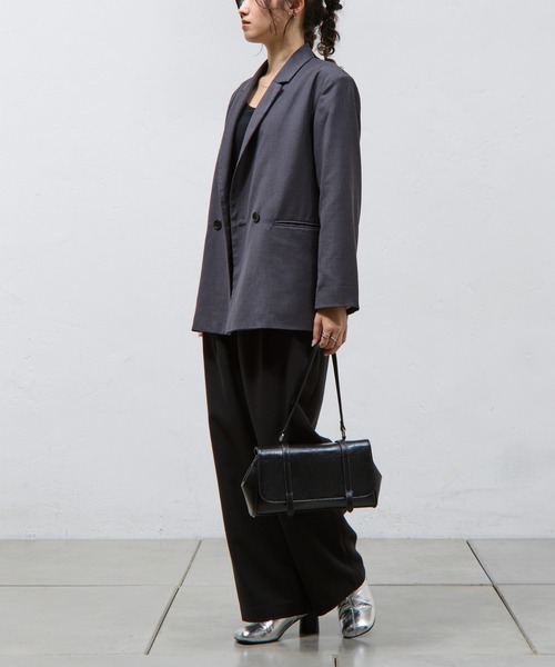 COLONY 2139（コロニートゥーワンスリーナイン）の「ヴィンテージ合皮ワンハンドルフラップバッグ（ハンドバッグ・レディース・ブラック/ブラウン/サックスブルー・FREE）」の9枚目の写真