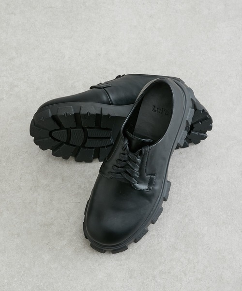 Lui's(ルイス)の「ボリュームダービーシューズ(その他シューズ・メンズ・ブラック・43/42/41)」の3枚目の写真