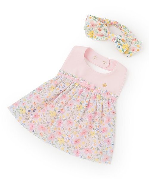 フローラルスタイ&ボウヘアバンドセット（アンサンブル）｜kate spade new york kids（ケイトスペードニューヨーク）