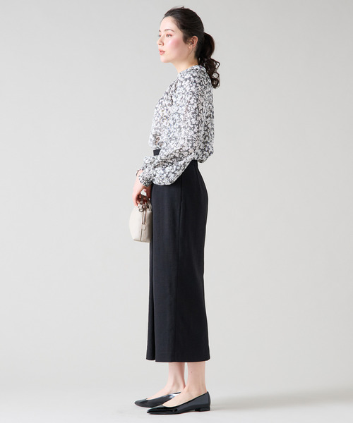 Tiara(ティアラ)の「リボンベルトタックラップスカート(セットアップ可)(スカート・レディース・ブラック/チェック/ベージュ・3/2)」の10枚目の写真