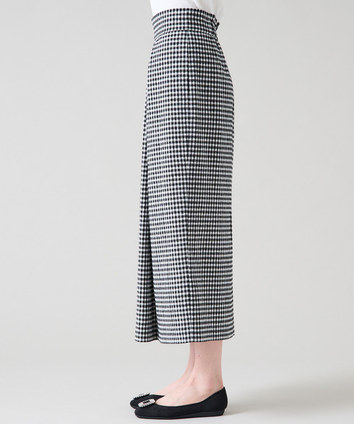 Tiara(ティアラ)の「リボンベルトタックラップスカート(セットアップ可)(スカート・レディース・ブラック/チェック/ベージュ・3/2)」の18枚目の写真