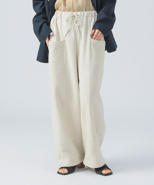 BEAMS HEART(ビームスハート)の「コクーン イージー スウェットパンツ(その他パンツ・レディース・ホワイト系その他5/ミント/ブラック・FREE)」の8枚目の写真