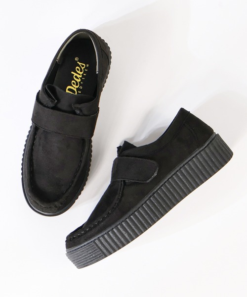 Dedes（デデス）の「軽量 ローカットモカシン モックシューズ ユニセックス（モカシン/デッキシューズ・レディース・アイボリー/ベージュ/ブラック/ブラック系1/ベージュ系2/ブラック系2/ベージュ系1・44/40/38/39/41/42/43/36/37）」の20枚目の写真