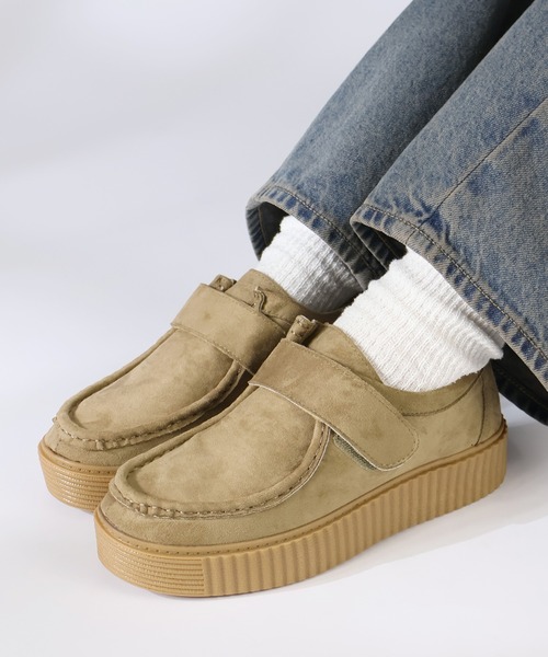 Dedes（デデス）の「軽量 ローカットモカシン モックシューズ ユニセックス（モカシン/デッキシューズ・レディース・アイボリー/ベージュ/ブラック/ブラック系1/ベージュ系2/ブラック系2/ベージュ系1・44/40/38/39/41/42/43/36/37）」の16枚目の写真