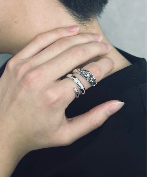 blatto(ブラット)の「【B-925 SILVER】925リング b925-r019-14g(リング・メンズ・シルバー・FREE)」の1枚目の写真