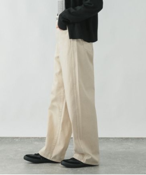 GLOBAL WORK(グローバルワーク)の「GOODデニムバギーパンツTall/209300(デニムパンツ・レディース・ベージュ/ネイビー/ブルー/グレー/ライトブルー・X-LARGE/LARGE/MEDIUM/SMALL)」の13枚目の写真