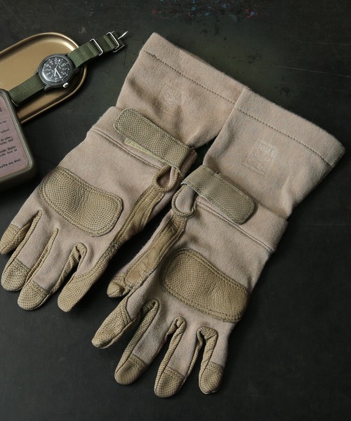 MILITARY(ミリタリー)の「実物 新品 デッドストック 米軍 Max Grip FROG コンバットグローブ(手袋・メンズ・タン・MEDIUM)」の10枚目の写真