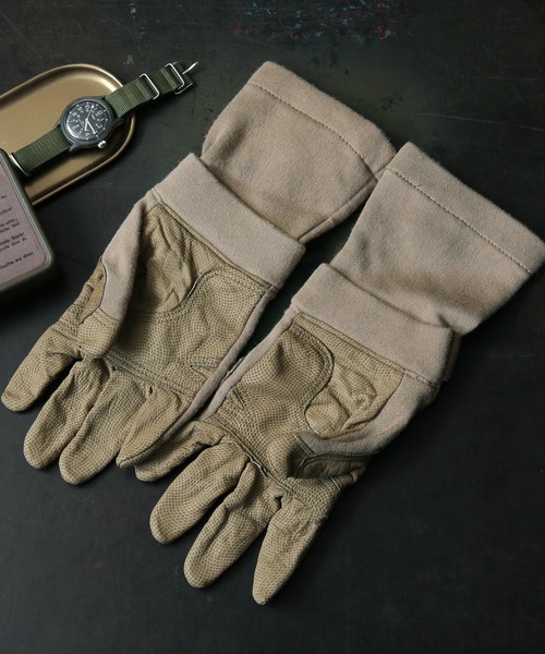 MILITARY(ミリタリー)の「実物 新品 デッドストック 米軍 Max Grip FROG コンバットグローブ(手袋・メンズ・タン・MEDIUM)」の9枚目の写真