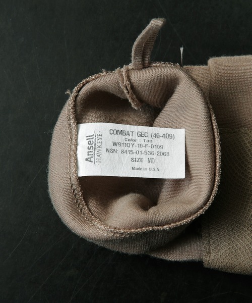 MILITARY(ミリタリー)の「実物 新品 デッドストック 米軍 Max Grip FROG コンバットグローブ(手袋・メンズ・タン・MEDIUM)」の13枚目の写真