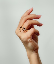 CALIFORNIA OUTFITTERS（カリフォルニア アウトフィッターズ）の「3-1C12 ボリューム　螺旋　リング　【LULKA-ルールカ-】（リング・メンズ）」