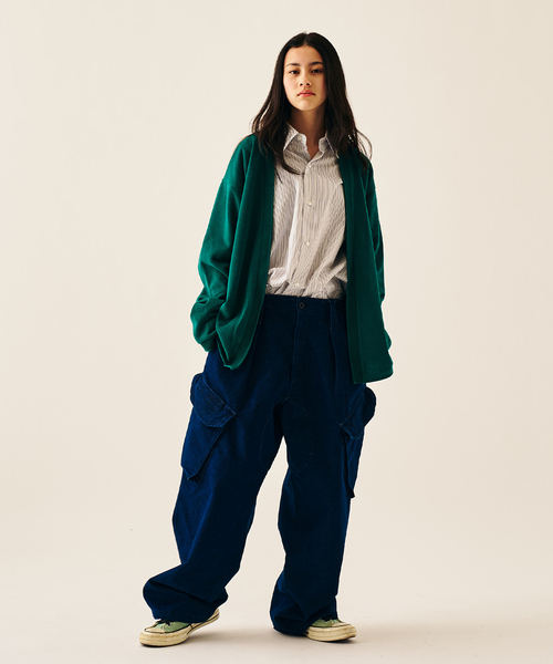 417 EDIFICE（フォーワンセブンエディフィス）の「ロールネックニット カーディガン（カーディガン/ボレロ・メンズ・ホワイト/ライトグレー/ブラック/イエロー/オレンジ/グリーン/ブルー系その他・MEDIUM/LARGE）」の10枚目の写真