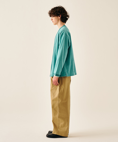 417 EDIFICE（フォーワンセブンエディフィス）の「ロールネックニット カーディガン（カーディガン/ボレロ・メンズ・ホワイト/ライトグレー/ブラック/イエロー/オレンジ/グリーン/ブルー系その他・MEDIUM/LARGE）」の21枚目の写真