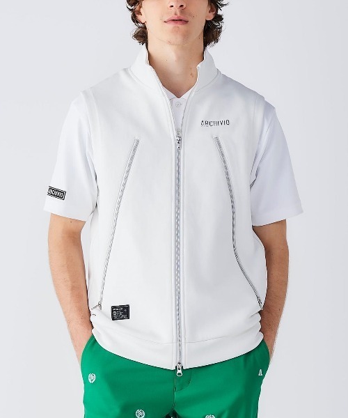 archivio(アルチビオ)の「<MENS>ジップデザインUVベスト(ベスト・メンズ・ブラック/グレー/ホワイト・M/L/LL)」の21枚目の写真