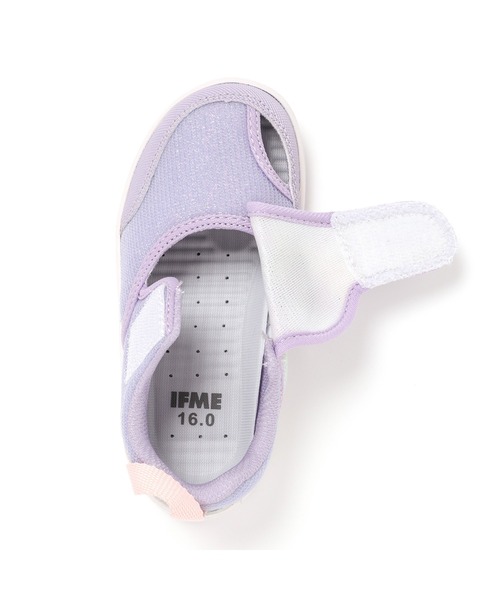 IFME（イフミー）の「KIDS｜IFME ベンチレーションウォーターシューズ（サンダル・キッズ・パープル/ピンク/ホワイト/ブラック・15.0cm/15.5cm/16.0cm/16.5cm/17.0cm/17.5cm/18.0cm/18.5cm/19.0cm/19.5cm/20.0cm/20.5cm/21.0cm）」の8枚目の写真