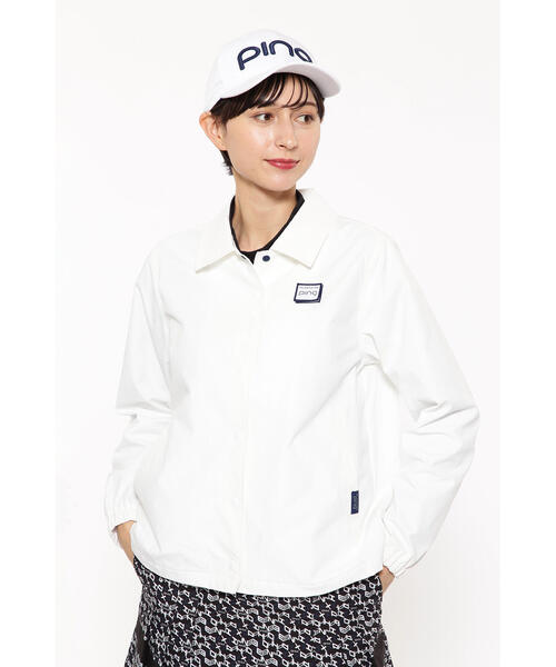 PING APPAREL】ストレッチタフタコーチジャケット ＜LADIES LINE