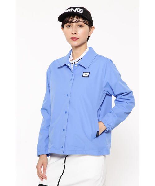 PING APPAREL】ストレッチタフタコーチジャケット ＜LADIES LINE