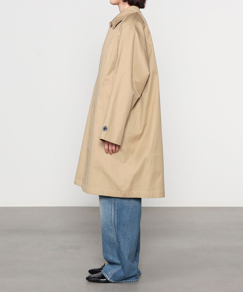 ORCIVAL オーシバル　コート　新品未使用　サイズ1 定価29800（税別） ORCIVAL (オーシバル) COLLARLESS DUFFEL COAT / カラーレス