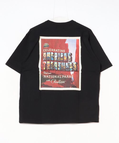 PENDLETON(ペンドルトン)の「ナショナルパークポスターティ(UNISEX)(Tシャツ/カットソー・メンズ・ホワイト系その他3/ブラック系その他・LARGE/MEDIUM/X-LARGE/SMALL)」の11枚目の写真