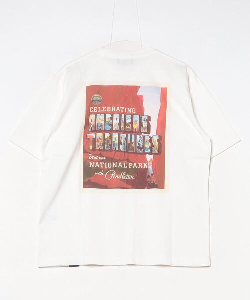 PENDLETON(ペンドルトン)の「ナショナルパークポスターティ(UNISEX)(Tシャツ/カットソー・メンズ・ホワイト系その他3/ブラック系その他・LARGE/MEDIUM/X-LARGE/SMALL)」の12枚目の写真