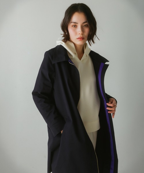 Bou Jeloud（ブージュルード）の「コットンストレッチコート（その他アウター・レディース・ピンク/ベージュ/ネイビー・38）」の11枚目の写真