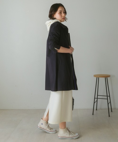 Bou Jeloud（ブージュルード）の「コットンストレッチコート（その他アウター・レディース・ピンク/ベージュ/ネイビー・38）」の12枚目の写真