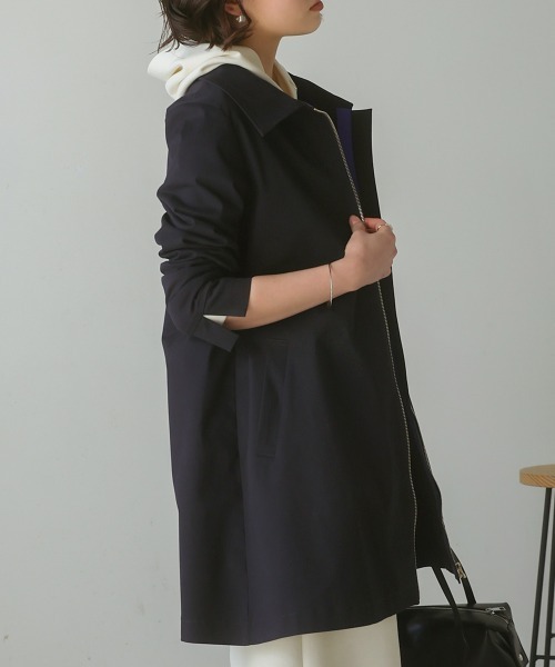 Bou Jeloud（ブージュルード）の「コットンストレッチコート（その他アウター・レディース・ピンク/ベージュ/ネイビー・38）」の17枚目の写真