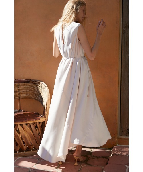 セール】Ella Satin Long Dress サテンバイアスロングドレス