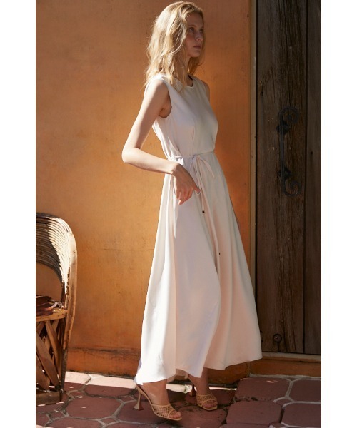 Estella.K(エステラケー)の「Ella Satin Long Dress サテンバイアスロングドレス(ワンピース・レディース・ブラック/ミント/アイボリー系・FREE)」の19枚目の写真