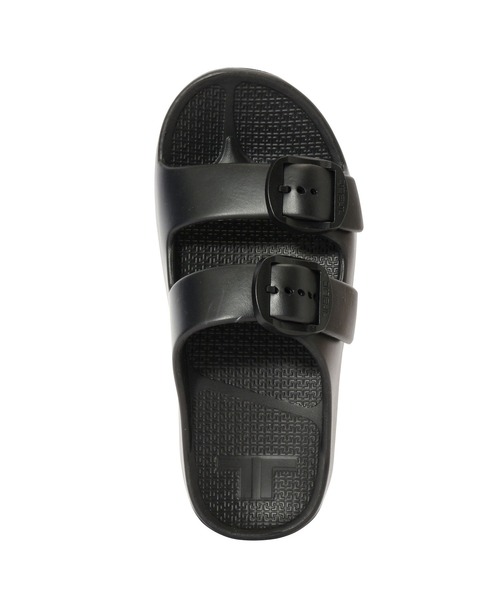 TELIC（テリック）の「TELIC/テリック メンズ レディース サンダル リカバリーサンダル ビーチサンダル 下北沢病院推奨 W-BUCKLE2（サンダル・メンズ・ブラック・L/XL/ML/M/S）」の4枚目の写真