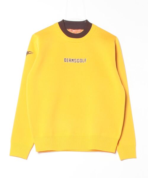 ビームスゴルフ〈WOMEN〉ORANGE LABEL / フェイクレイヤード モックネック ニット