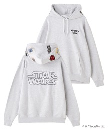 STAR WARS | 《STAR WARS COLLECTION》PATCH HOODIE / ワッペン フーディー / スター・ウォーズ / AVIREX / アヴィレックス(パーカー)