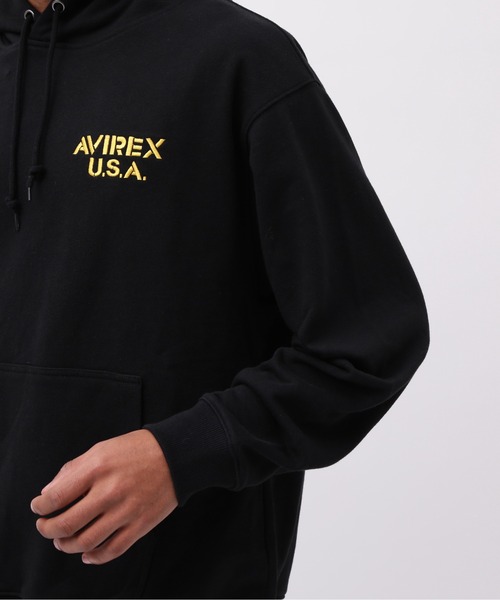 STAR WARS(スターウォーズ)の「《STAR WARS COLLECTION》PATCH HOODIE / ワッペン フーディー / スター・ウォーズ / AVIREX / アヴィレックス(パーカー・メンズ・ベージュ/ブラック/グレー・XX-LARGE/X-LARGE/LARGE/MEDIUM)」の11枚目の写真